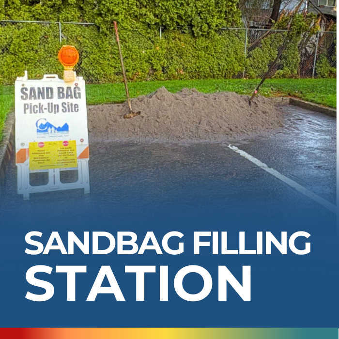 Sandbag Filling Station