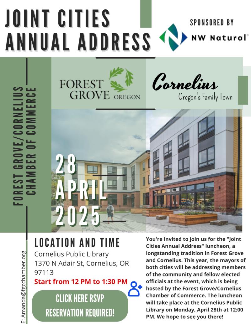 State of the City 2025 Flyer