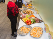 Catering options for the Walters Community Room.